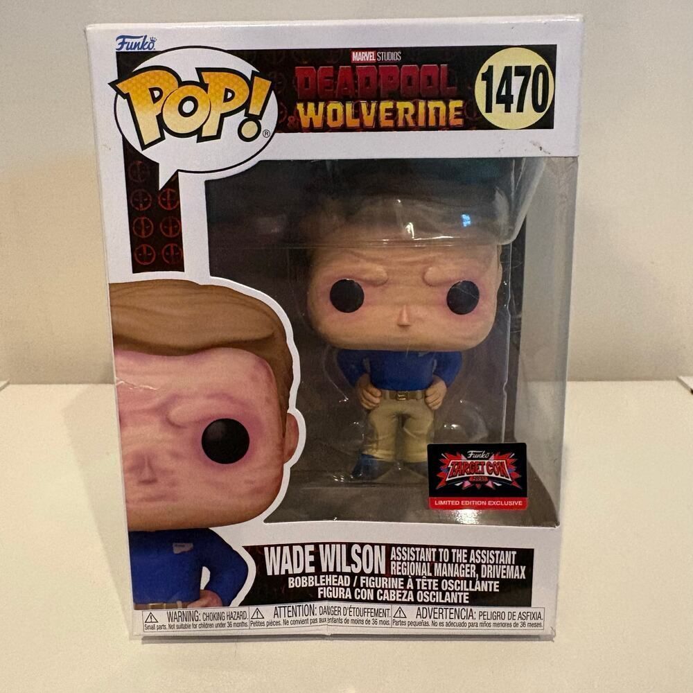 Marvel Deadpool Wolverine Wade Wilson Funko Pop 1470